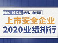 中国上市网络安全公司2020年营收、毛利排行