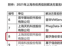 权威认可 | 派拉实力入选《2021年上海市优秀信创解决方案名单》