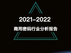 《2021-2022商用密码行业分析报告》(附下载)