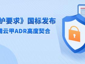 首个《关基保护要求》国标发布,边界无限靖云甲ADR高度契合相关要求
