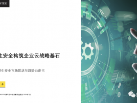 《中国云原生安全市场现状及趋势白皮书》发布,火山引擎云原生安全解决方案能力全景图席卷安全圈