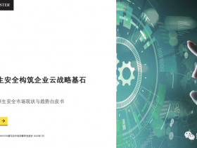 《中国云原生安全市场现状及趋势白皮书》发布，火山引擎云原生安全解决方案能力全景图席卷安全圈