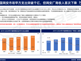 钱去哪了?甲方安全支出在增长,乙方收入却在下降。