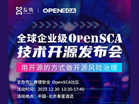 大咖助阵全球企业级OpenSCA技术开源发布会