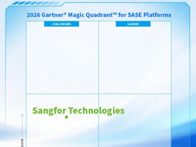 亚太地区唯一入选：深信服强势入围Gartner® SASE平台魔力象限